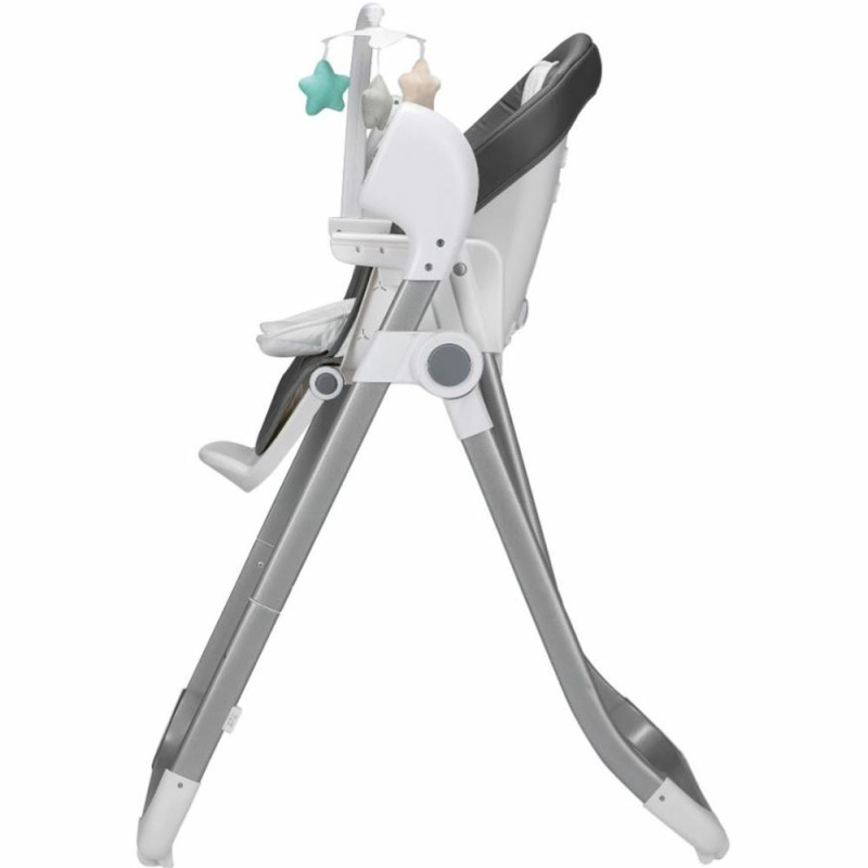 Стілець FreeON для годування 2 in 1 Oli Light Grey