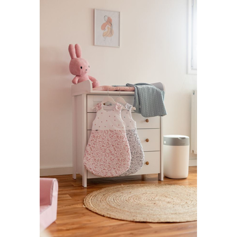 Спальний мішок дитячий Bubaba by FreeON HAPPY ANIMALS PINK 6-24 міс