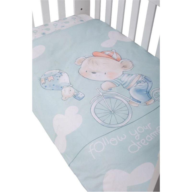 Комплект дитячої постільної білизни Bubaba by FreeON FOLLOW YOUR DREAMS (2 шт.)