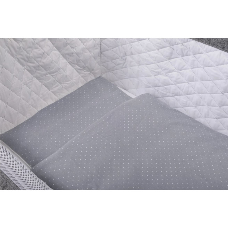 Комплект дитячої постільної білизни Bubaba by FreeON DOTS GREY (5 шт.)