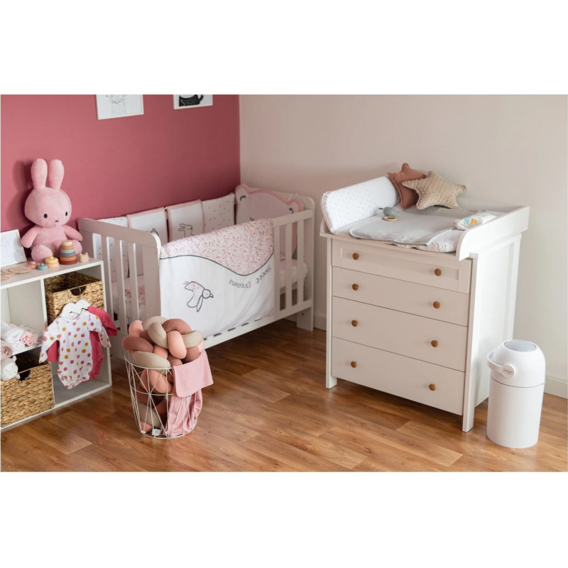 Комплект дитячої постільної білизни Bubaba by FreeON TEDDY PINK (10 шт.)