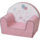 Крісло дитяче Bubaba by FreeON Buny in love pink