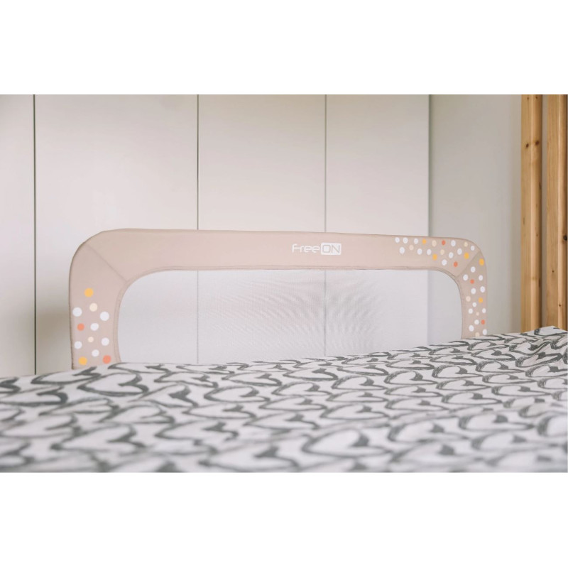 Захисний бортик для ліжка FreeON little dots beige