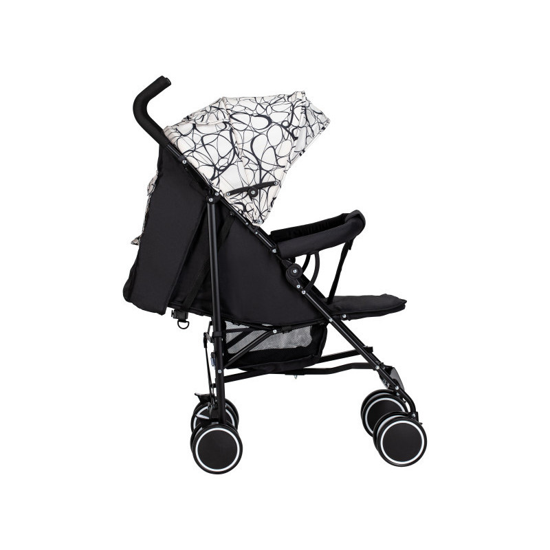 Коляска для дитини прогулянкова FreeON Simple black - white