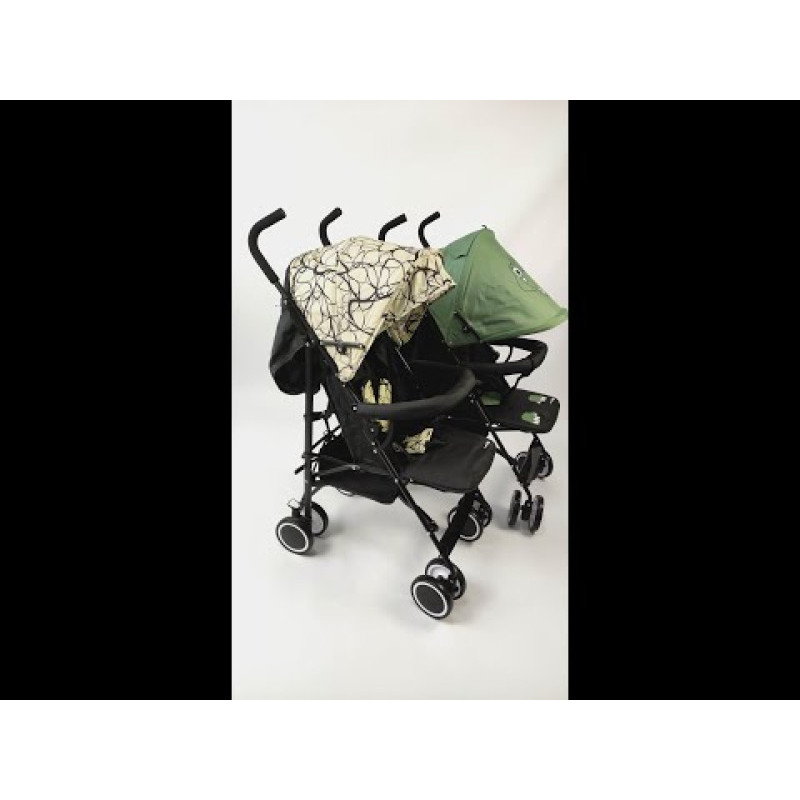 Коляска для дитини прогулянкова FreeON Simple black - green