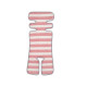 Підкладка для коляски та автокрісла FreeON pink - white