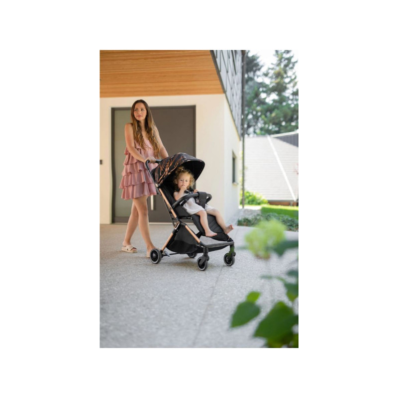 Коляска для дитини прогулянкова FreeON Unique gold rose