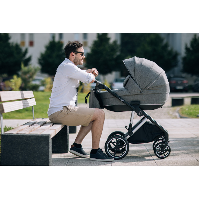 Універсальна коляска 4 в 1 FreeON Zen Deluxe dark grey