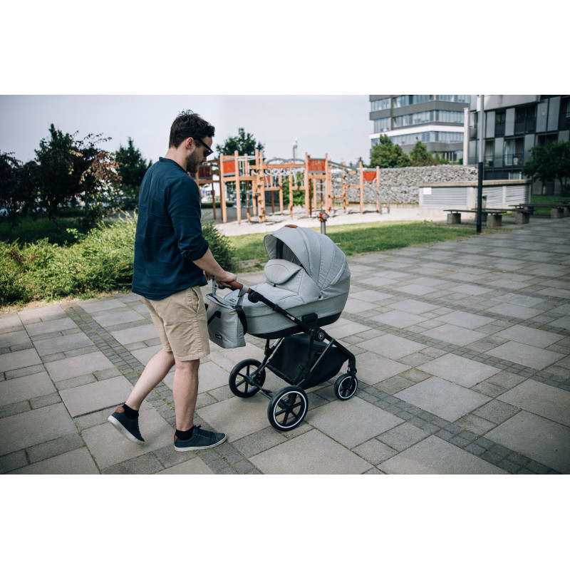 Універсальна коляска 4 в 1 FreeON Zen Deluxe light grey