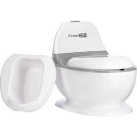 Дитячий горщик FreeON зі звуком змиву white