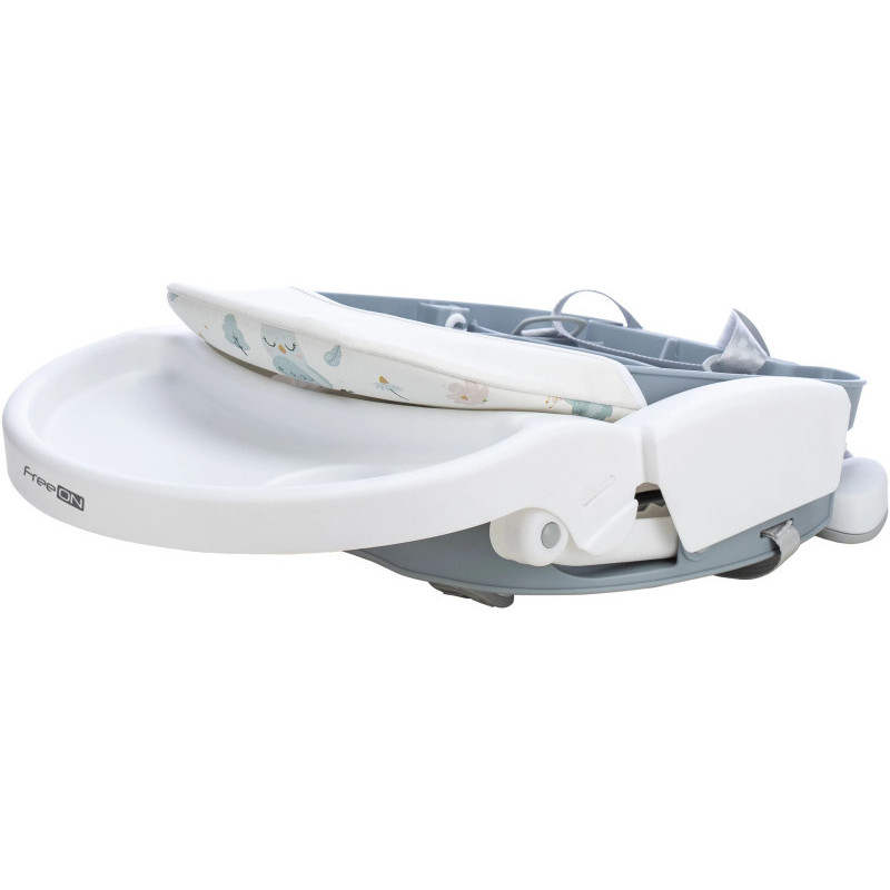 Портативний стілець для годування FreeON LevI grey zig-zag