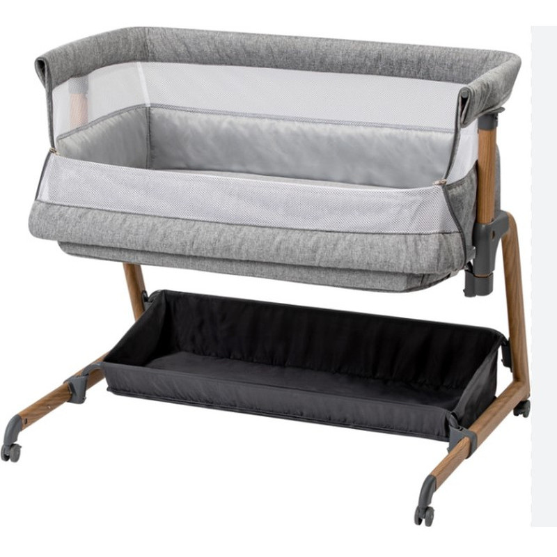 Ліжечко для дитини приставне FreeON Bliss grey