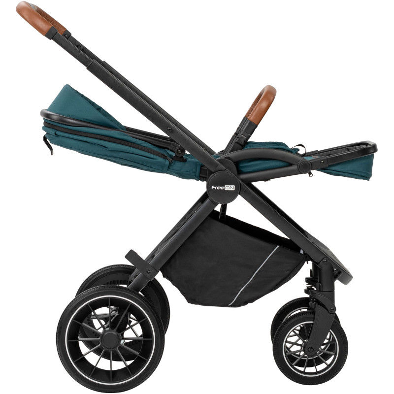 Універсальна коляска 3 в 1 FreeON Joy dark green