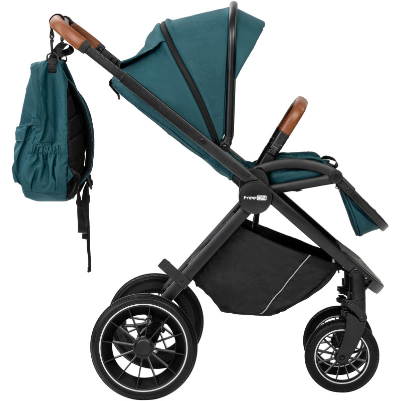 Універсальна коляска 3 в 1 FreeON Joy dark green