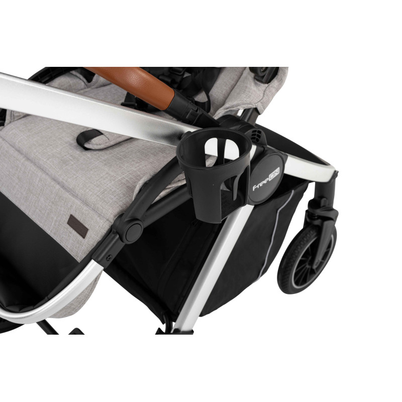 Універсальна коляска 3 в 1 FreeON Joy grey