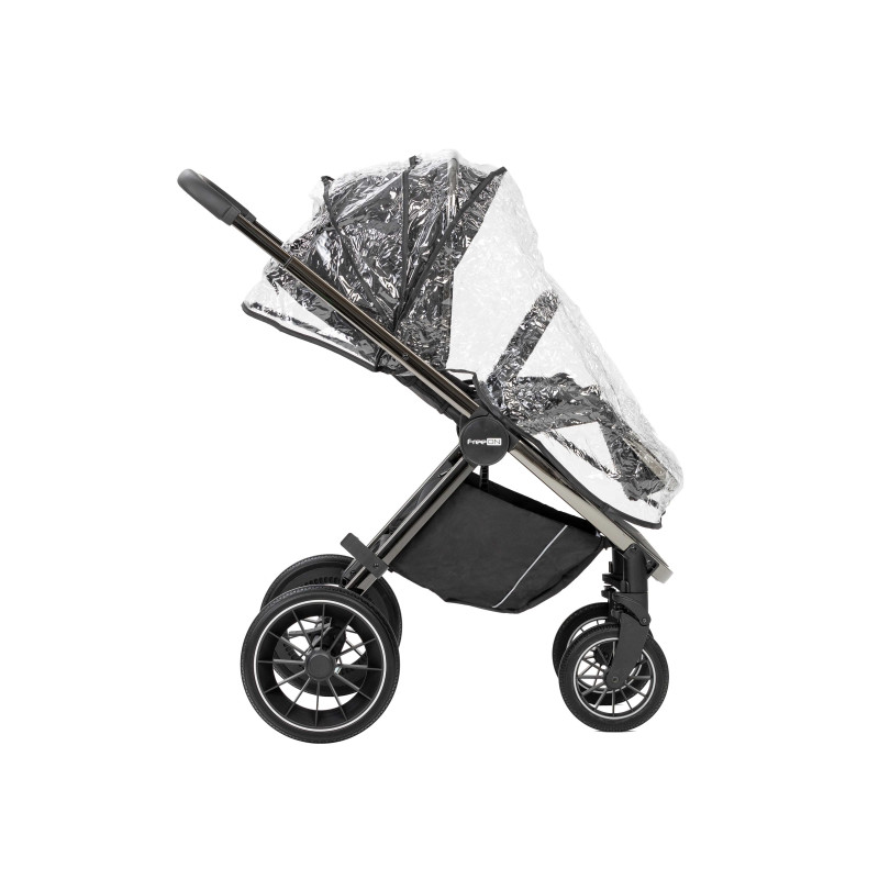 Універсальна коляска 3 в 1 FreeON Joy Plus black