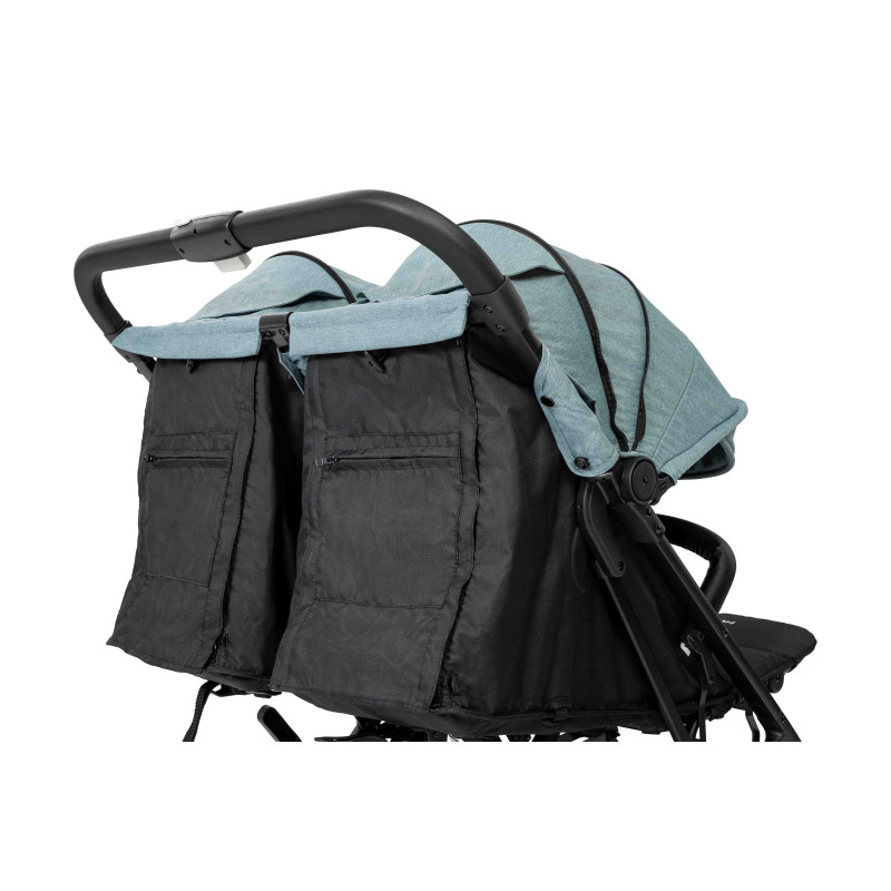 Прогулянкова коляска FreeON Active TWIN чорно-зелена