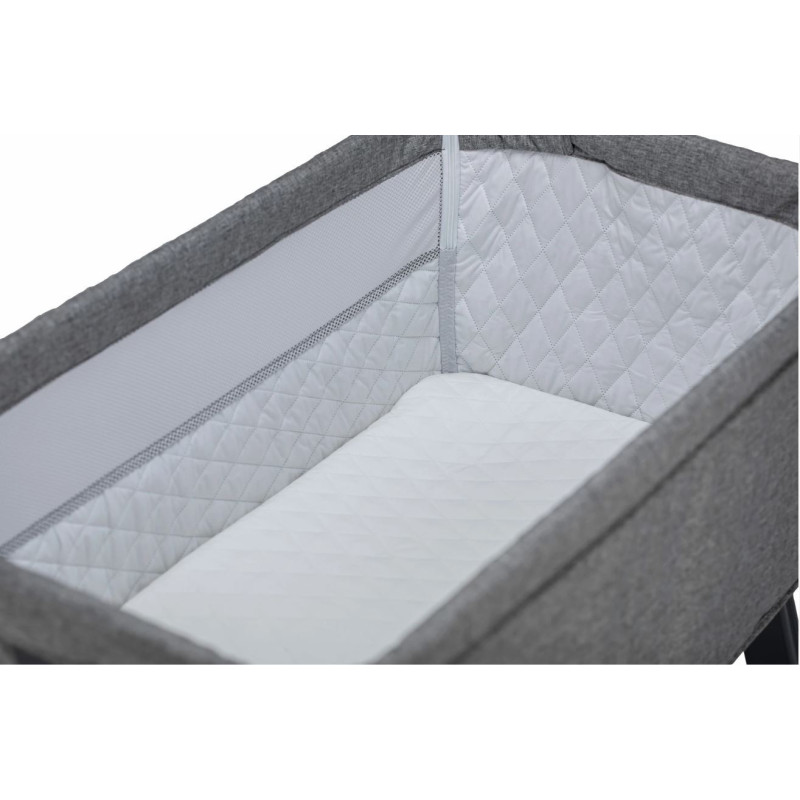 Ліжечко для дитини приставне FreeON Close and Free grey