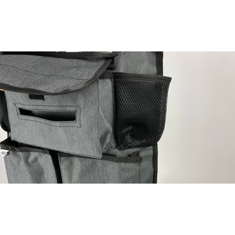 Органайзер для автомобільного сидіння Deluxe FreeON black