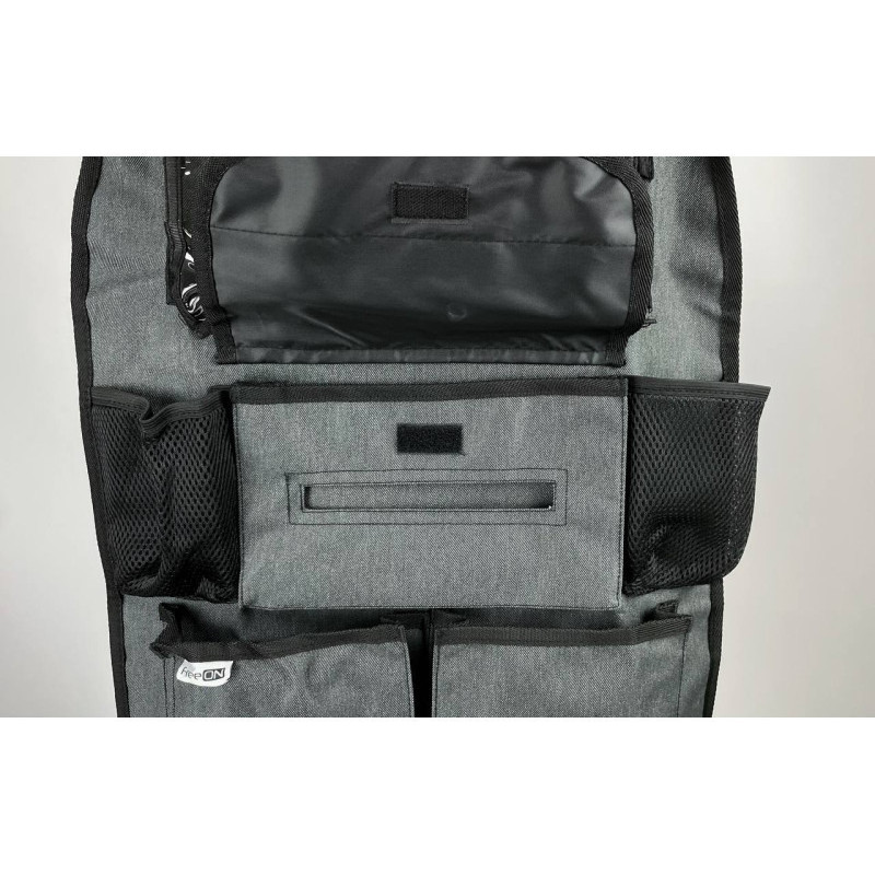 Органайзер для автомобільного сидіння Deluxe FreeON black