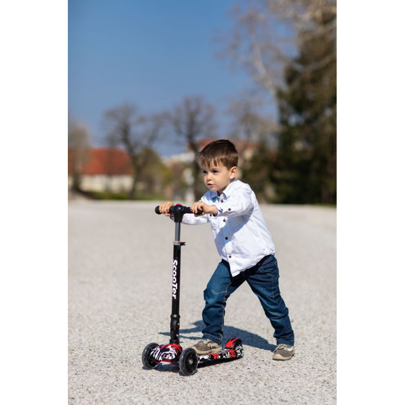 Самокат дитячий FreeON ZIK ZAK Black