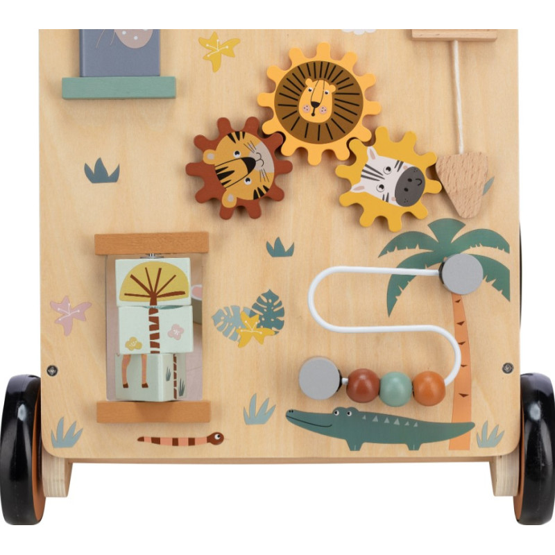 Ходунки для дитини деревяні FreeON My first steps multicolour