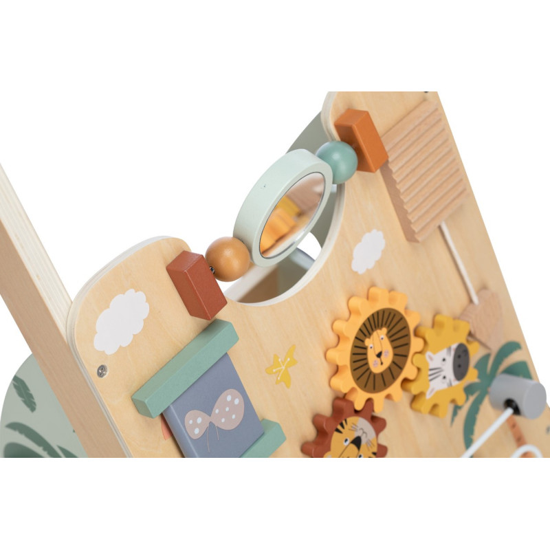 Ходунки для дитини деревяні FreeON My first steps multicolour