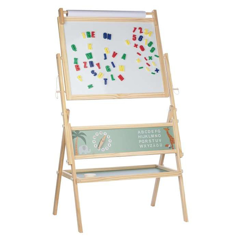 Деревяна дошка для малювання FreeON двостороння з аксесуарами