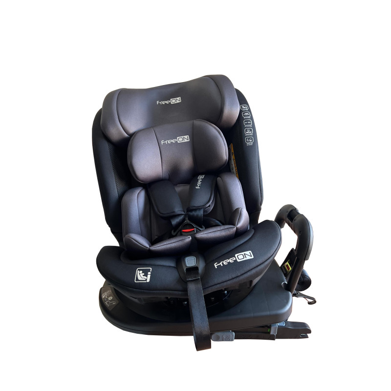Автокрісло FreeON Epic поворотність 360° iSize 40-150 grey