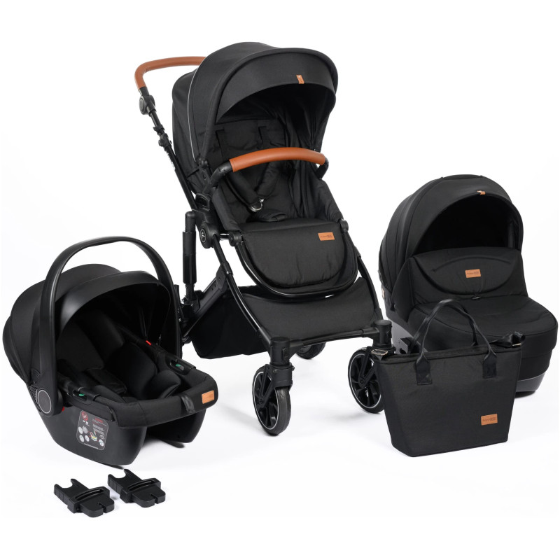 Універсальна коляска 3 в 1 FreeON Comfort black