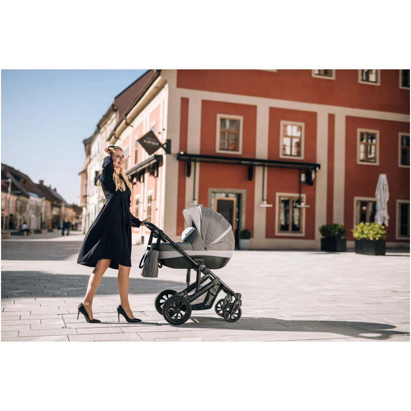 Універсальна коляска 3 в 1 FreeON Comfort grey