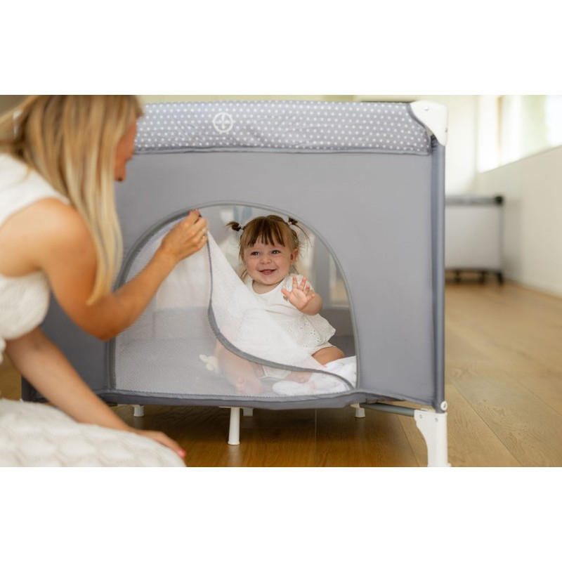 Манеж для дитини FreeON Square Panda grey