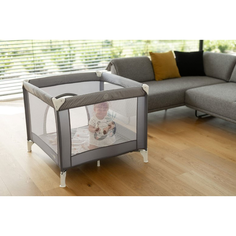 Манеж для дитини FreeON Square Panda grey