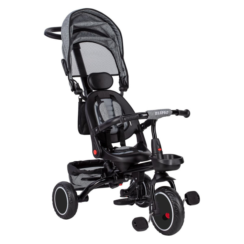 Триколісний дитячий велосипед FreeON Free2Move Elipso black - grey