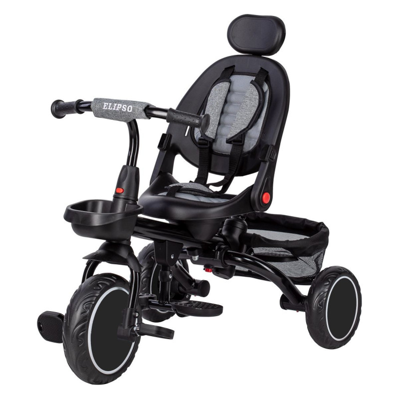 Триколісний дитячий велосипед FreeON Free2Move Elipso black - grey