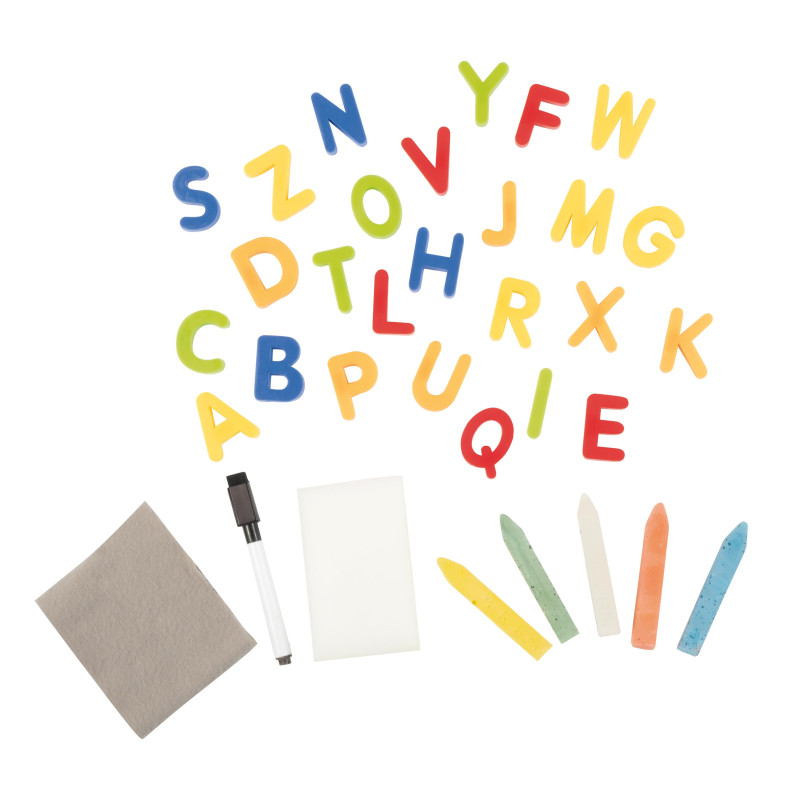 Деревяна дошка для малювання FreeON 3в1 з аксесуарами