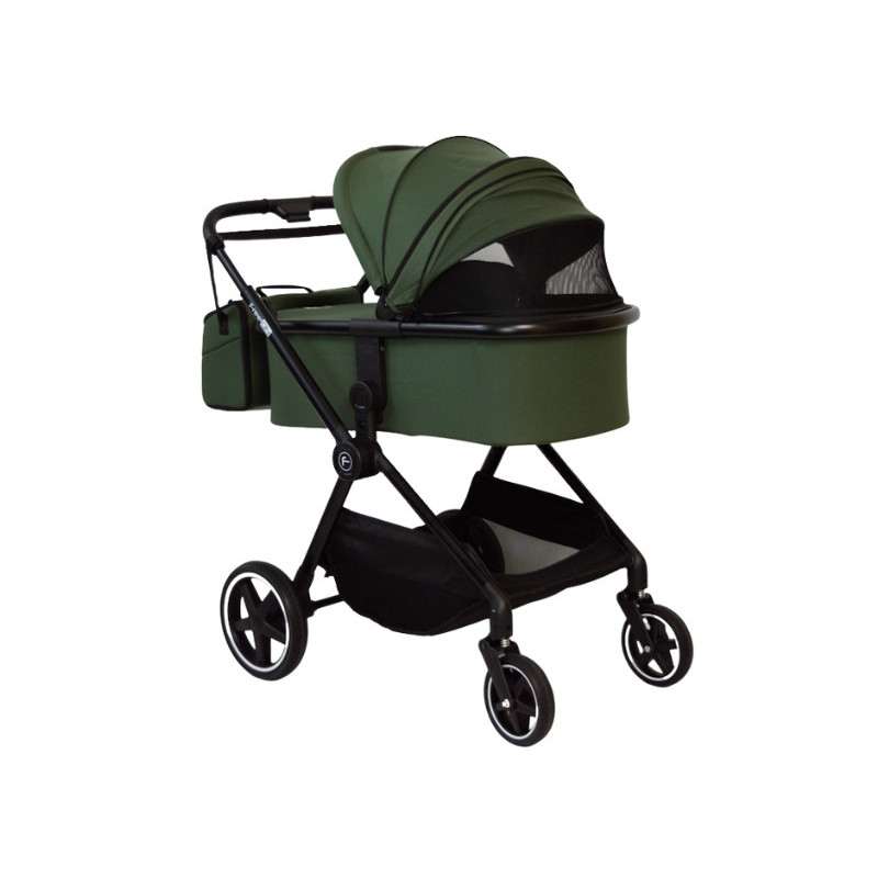 Коляска для дитини універсальна 3в1 FreeON Zack olive
