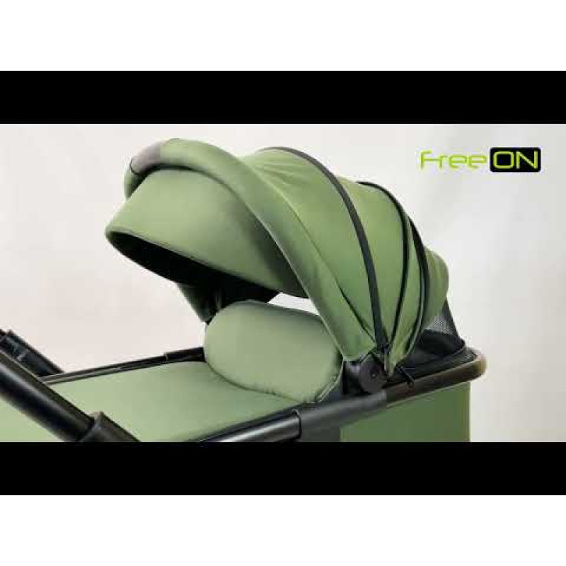 Коляска для дитини універсальна 3в1 FreeON Zack olive