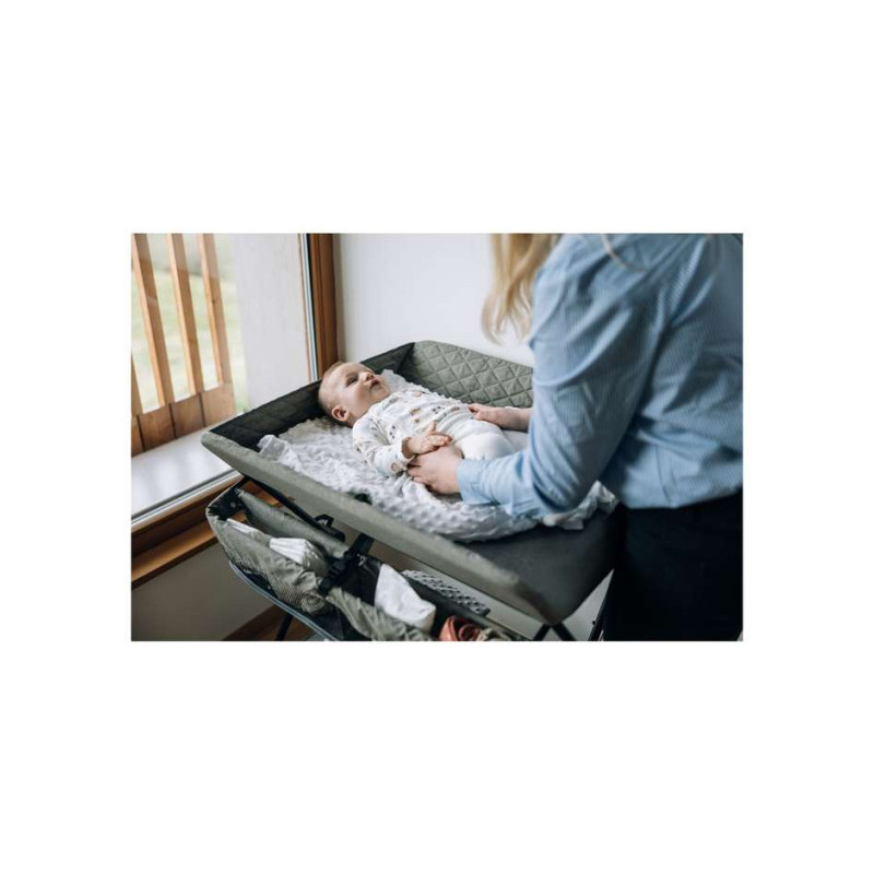 Портативний пеленальний столик FreeON Lia grey