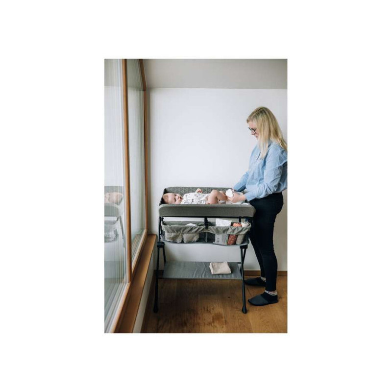 Портативний пеленальний столик FreeON Lia grey