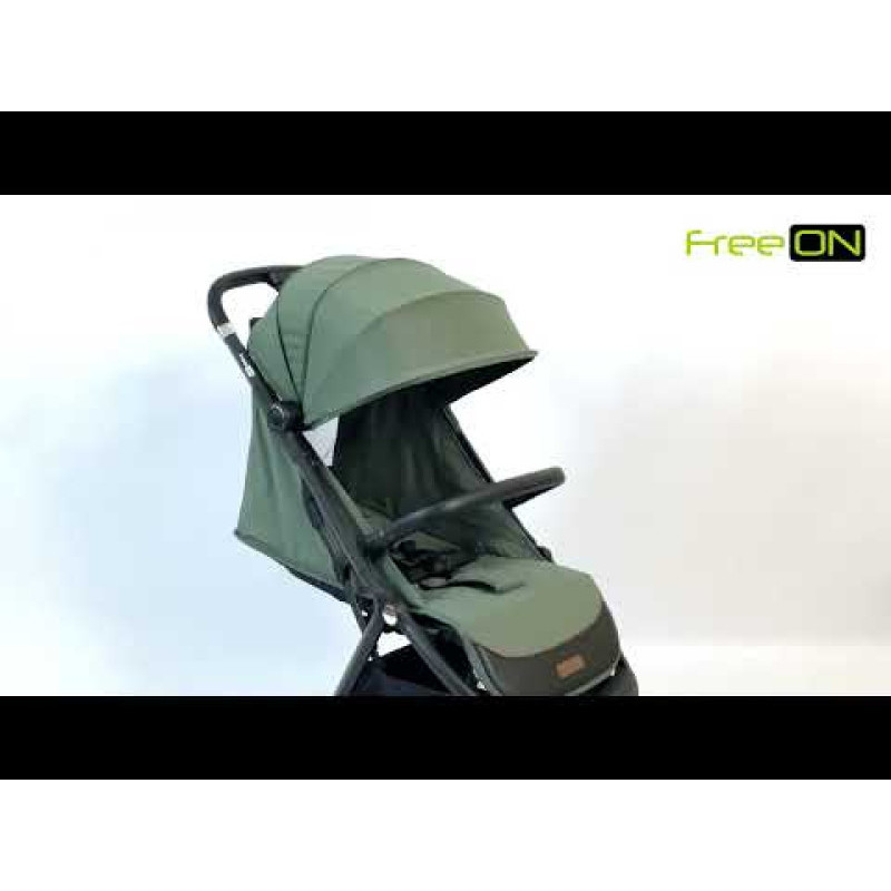 Коляска для дитини прогулянкова FreeON Dynamic green