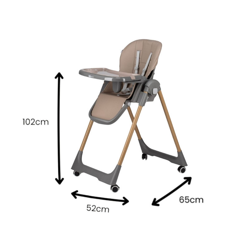 Стільчик для годування дитини FreeON Kai mocha