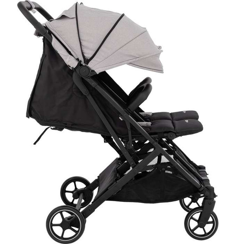 Прогулянкова коляска FreeON Active TWIN сіра