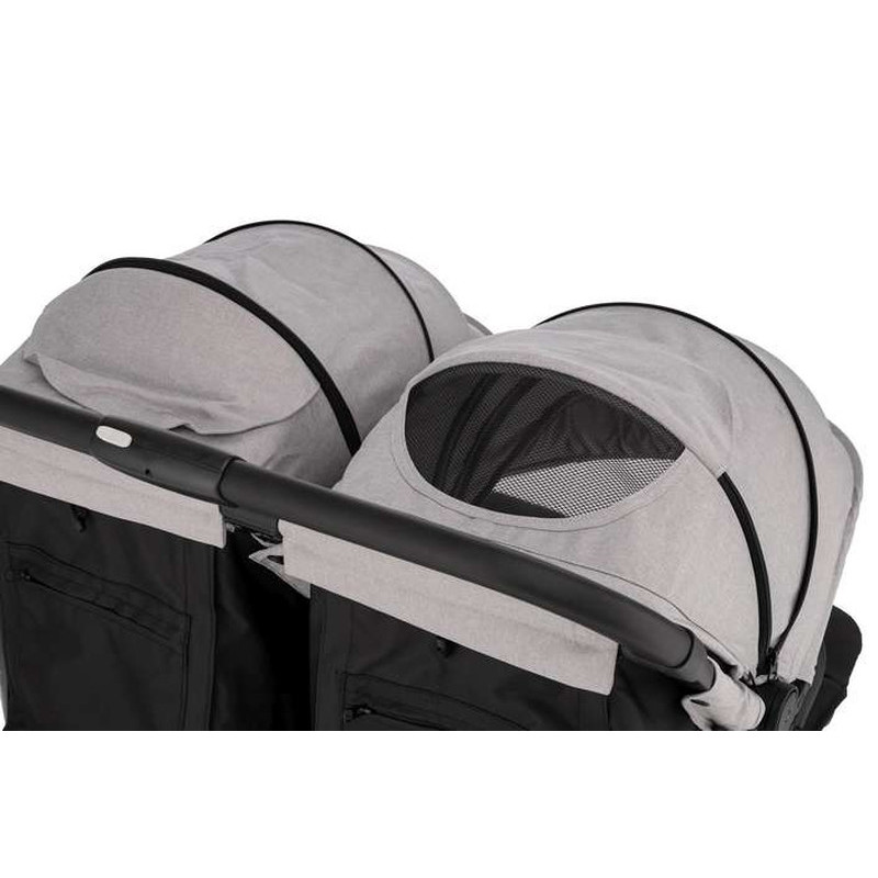 Прогулянкова коляска FreeON Active TWIN сіра
