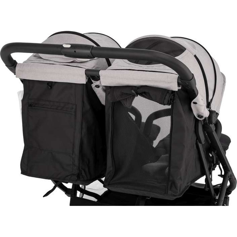 Прогулянкова коляска FreeON Active TWIN сіра