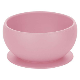 Силіконова тарілка дитяча FreeON pink