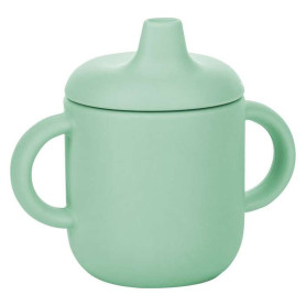 Силіконова чашка дитяча FreeON з ручками green