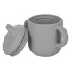 Силіконова чашка дитяча FreeON з ручками grey