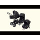 Коляска для дитини універсальна 3в1 FreeON Allegro black