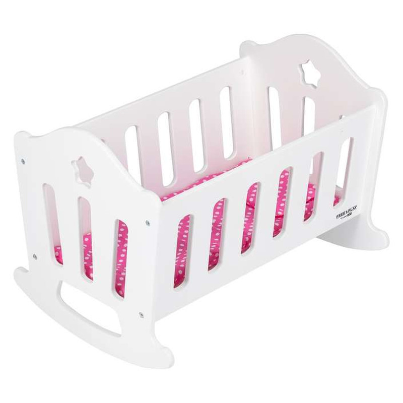 Колиска для ляльок FreeON Free2Play white